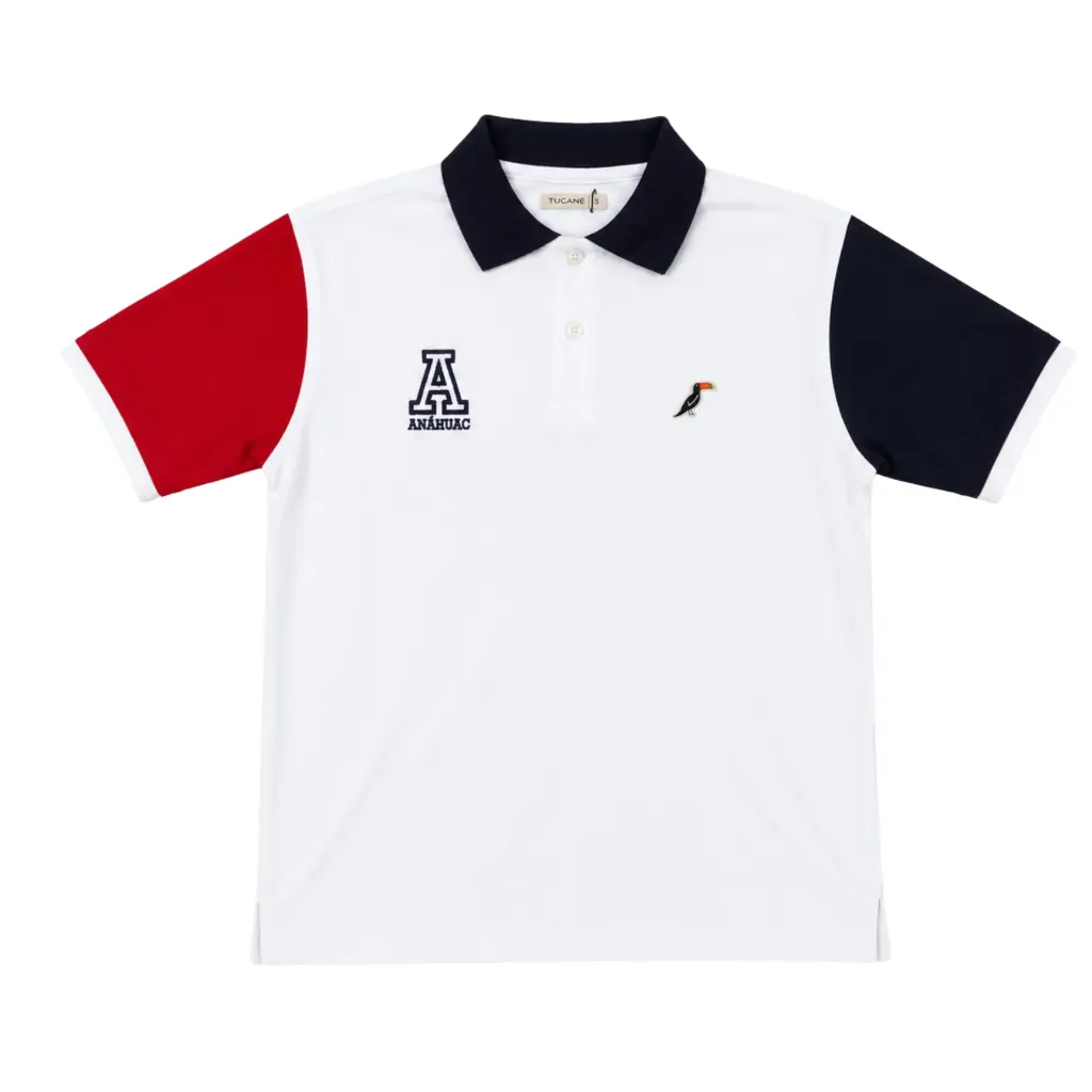 Tucané Anáhuac Polo (S, Blanco)