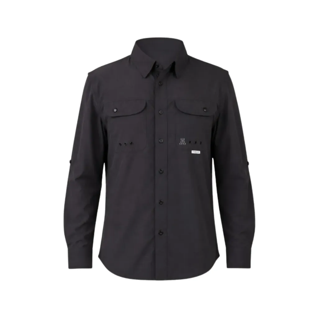 MAJA Camisa Manga Larga Outdoor Signature Negra