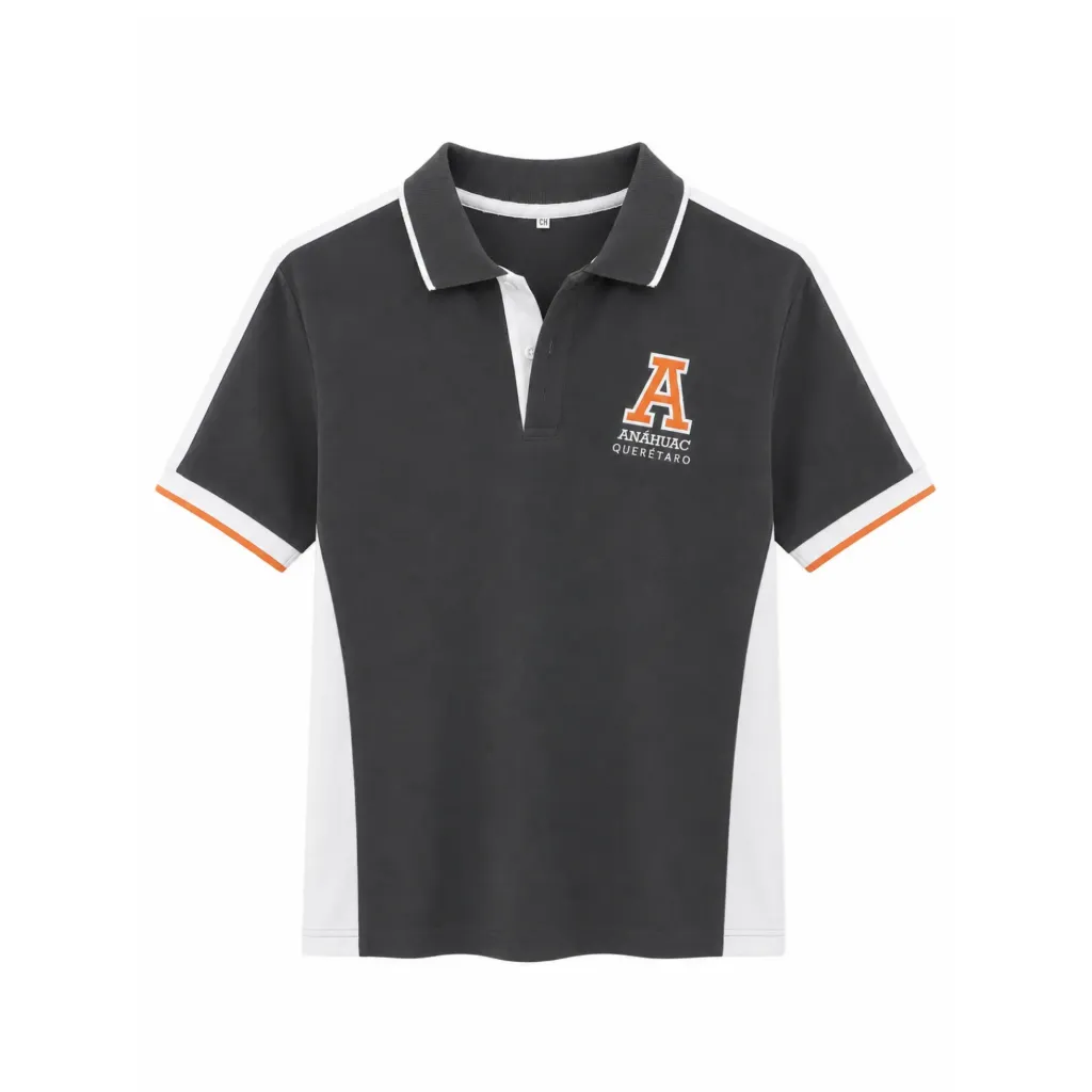 Anáhuac Basics - Polo Anáhuac Gris (Caballero, S)
