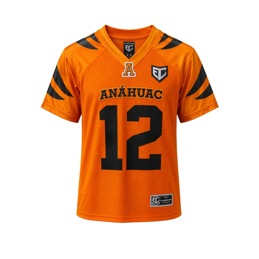 Anáhuac Basics - Jersey Americano Leones (Negro, Chica, Caballero)