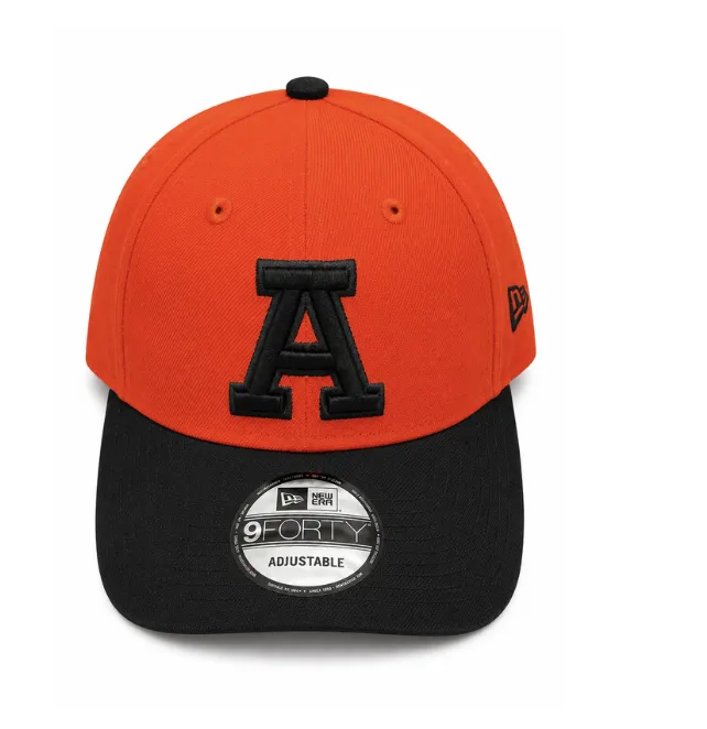 New Era x Anáhuac 9FORTY Strapback - Naranja/Negra