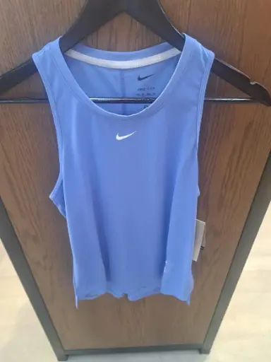 Playera Nike azul s/manga